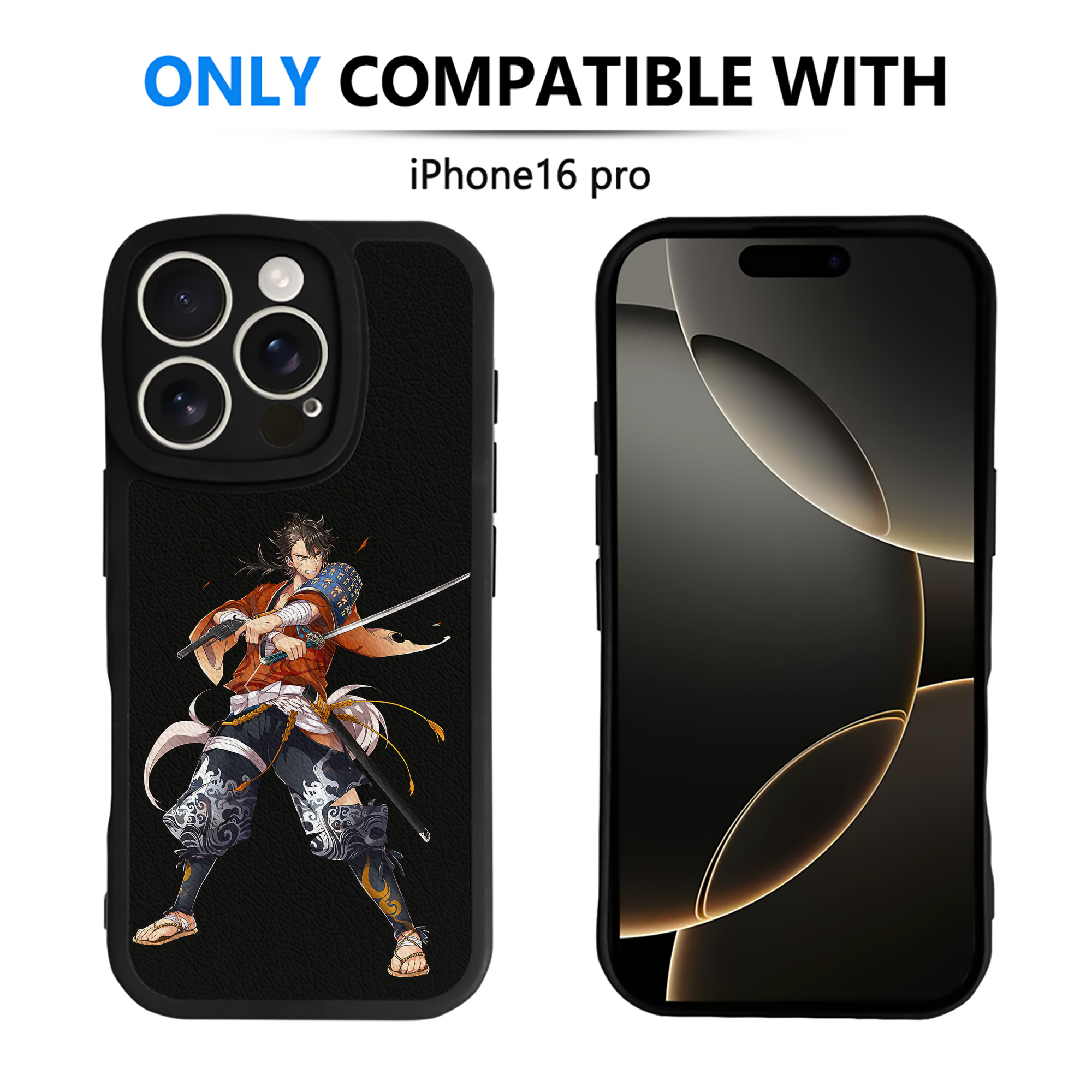 （画像用） 刀剣乱舞 Touken Ranbu 【iPhone 16シリーズ対応】シリコンスマホケース（レザー調） 材質：シリコン